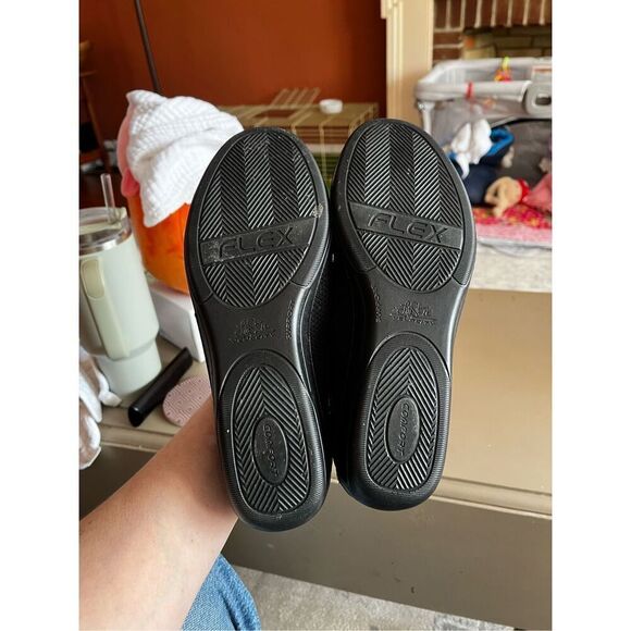 Life Stride Immy Black Velocity Stretch Memory Foam Flats sz 9 EUC - Picture 6 of 7